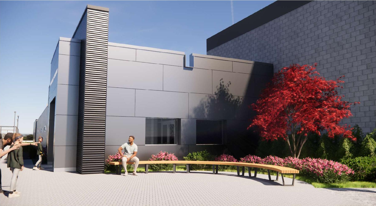 Rendering of building from page 5 of the file '2025-11-25 - Urban Design Brief - D07-12-25-0154'
