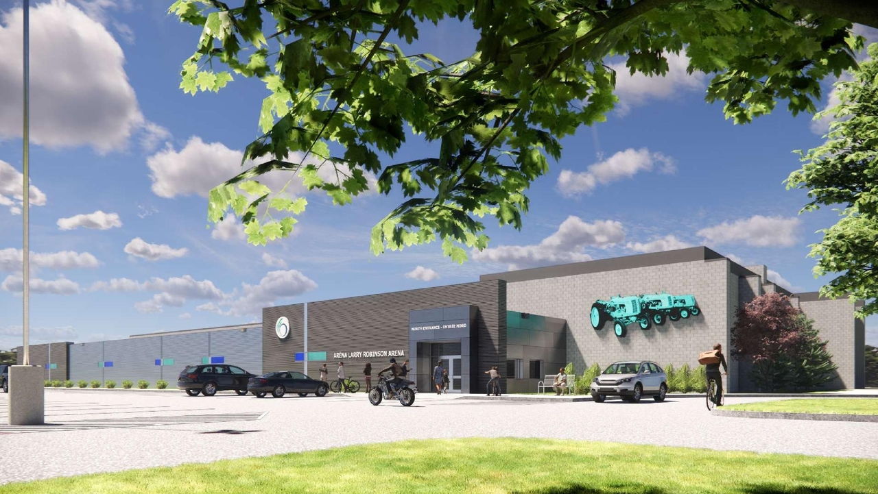 Rendering of building from page 7 of the file '2025-11-25 - Urban Design Brief - D07-12-25-0154'