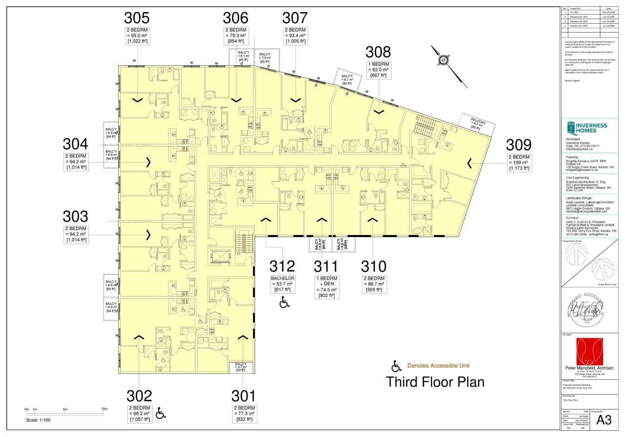 Floor plan for project from page 4 of the file '2026-02-12 - Architectural Floor Plans - D07-12-25-0155'