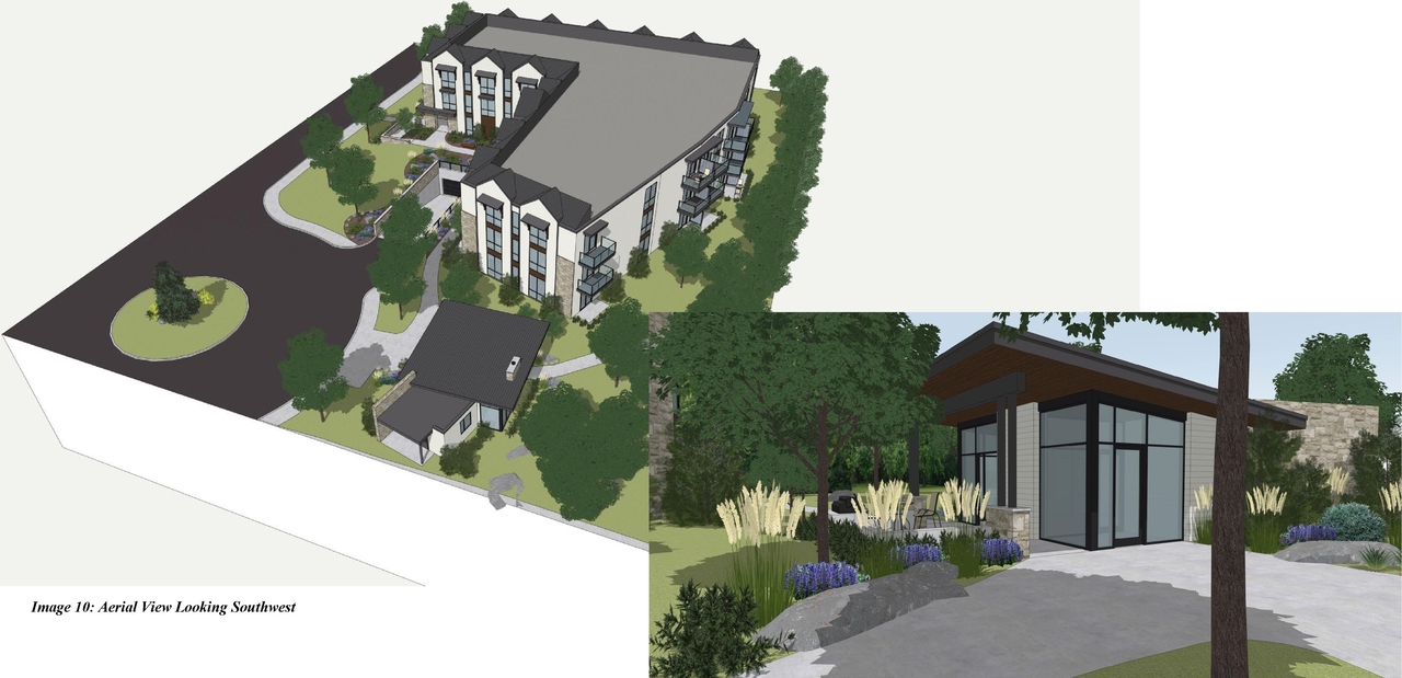 Rendering of building from page 13 of the file '2025-11-26 - Urban Design Brief - D07-12-25-0155'