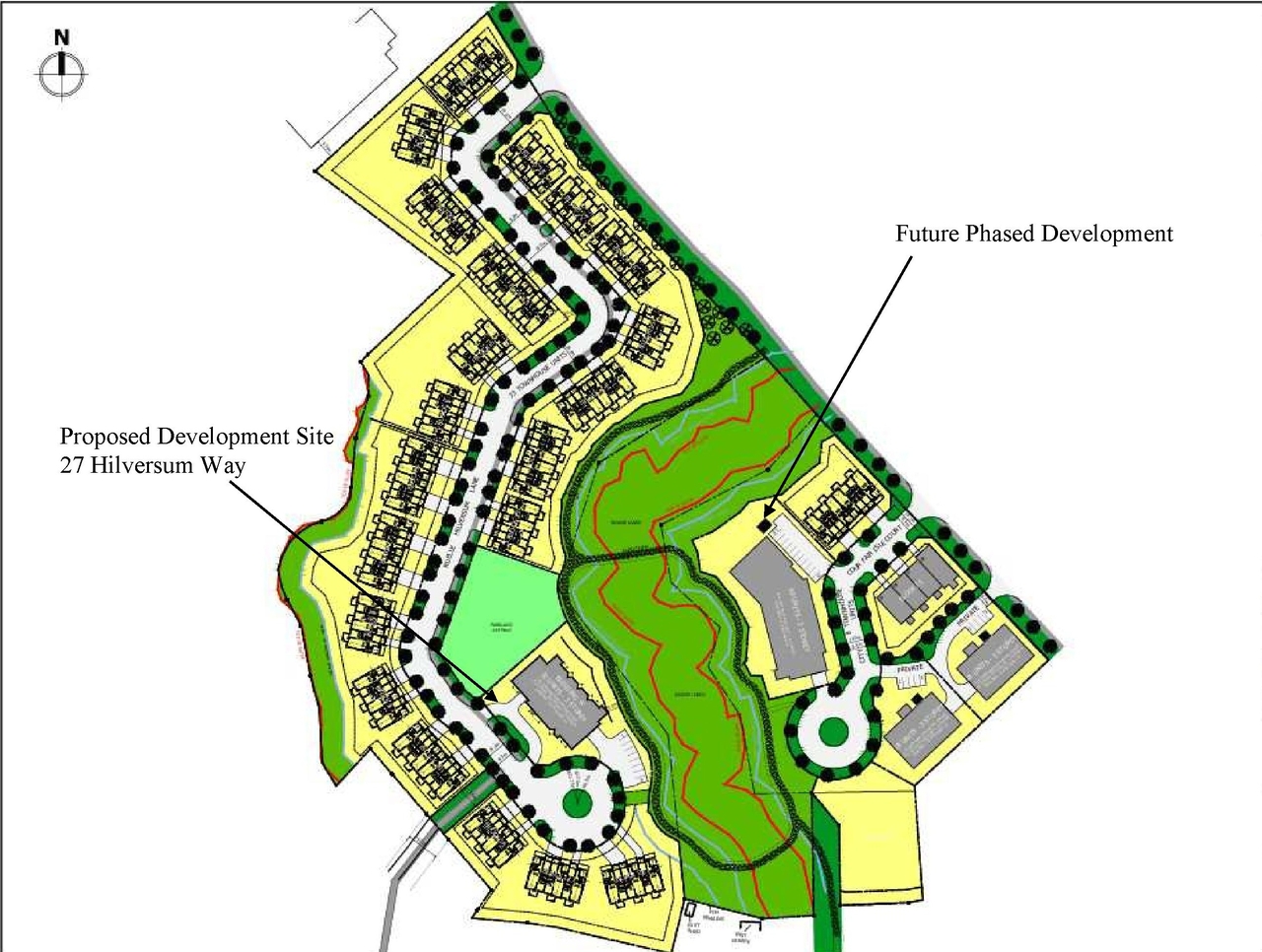 Construction site plan for project from page 8 of the file '2025-11-26 - Urban Design Brief - D07-12-25-0155'