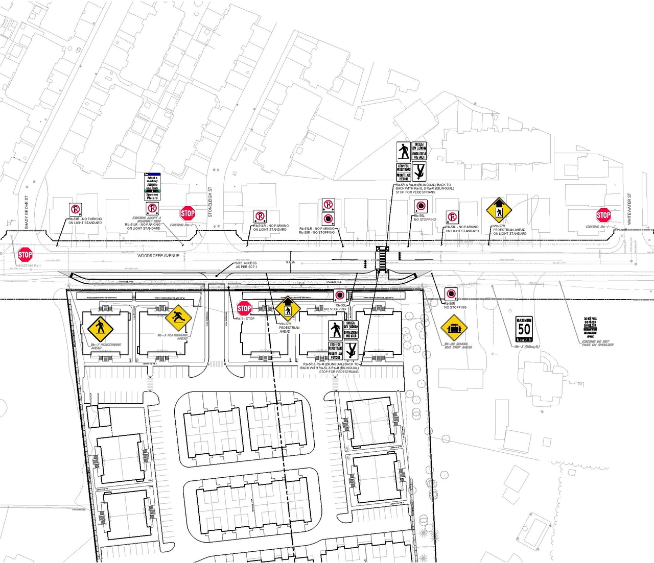 Construction site plan for project from page 15 of the file '2025-12-04 - Urban Design Brief - D07-12-25-0158'
