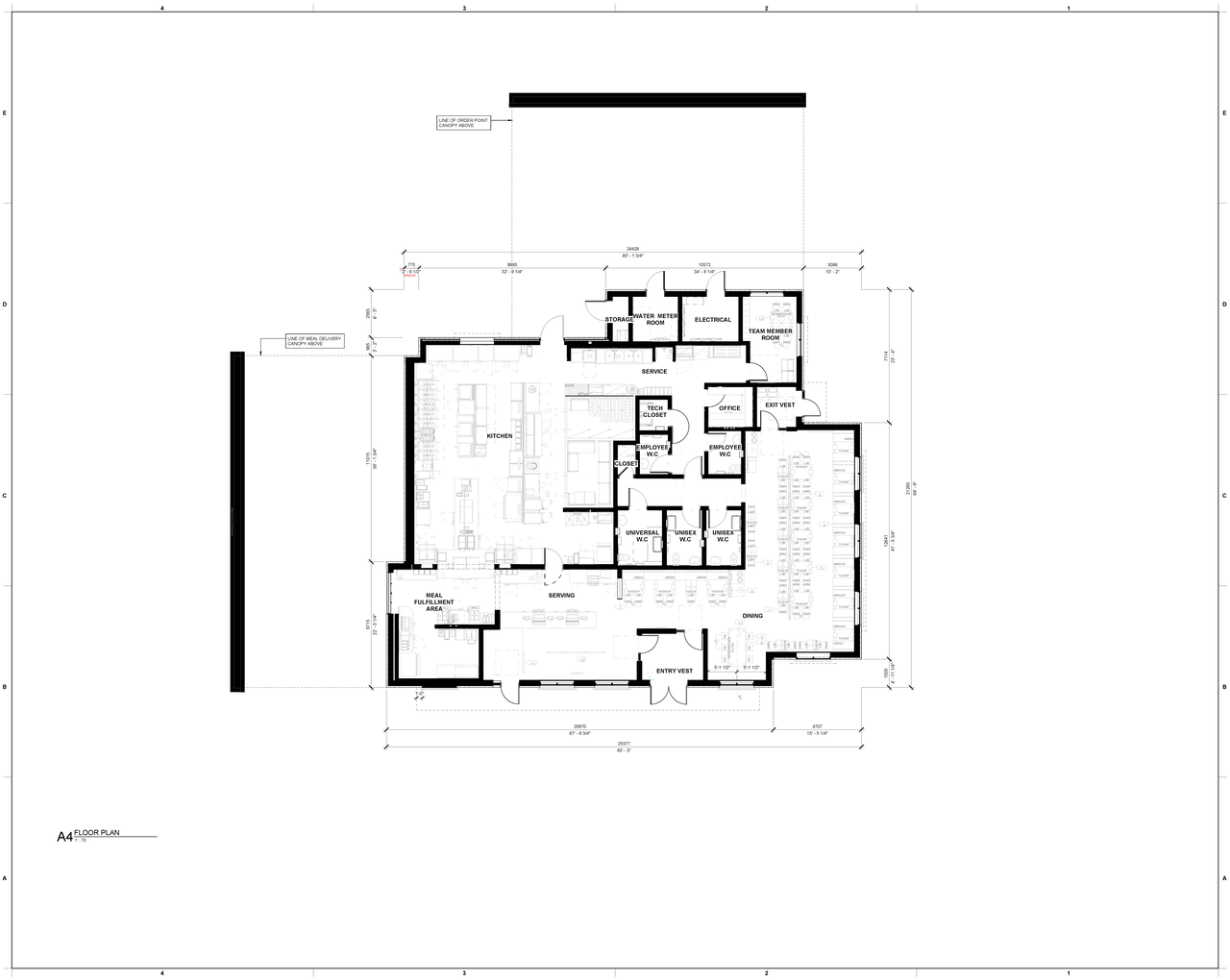 Floor plan for project from page 1 of the file '2025-12-04 - Floor Plan and Elevation - D07-12-25-0159'