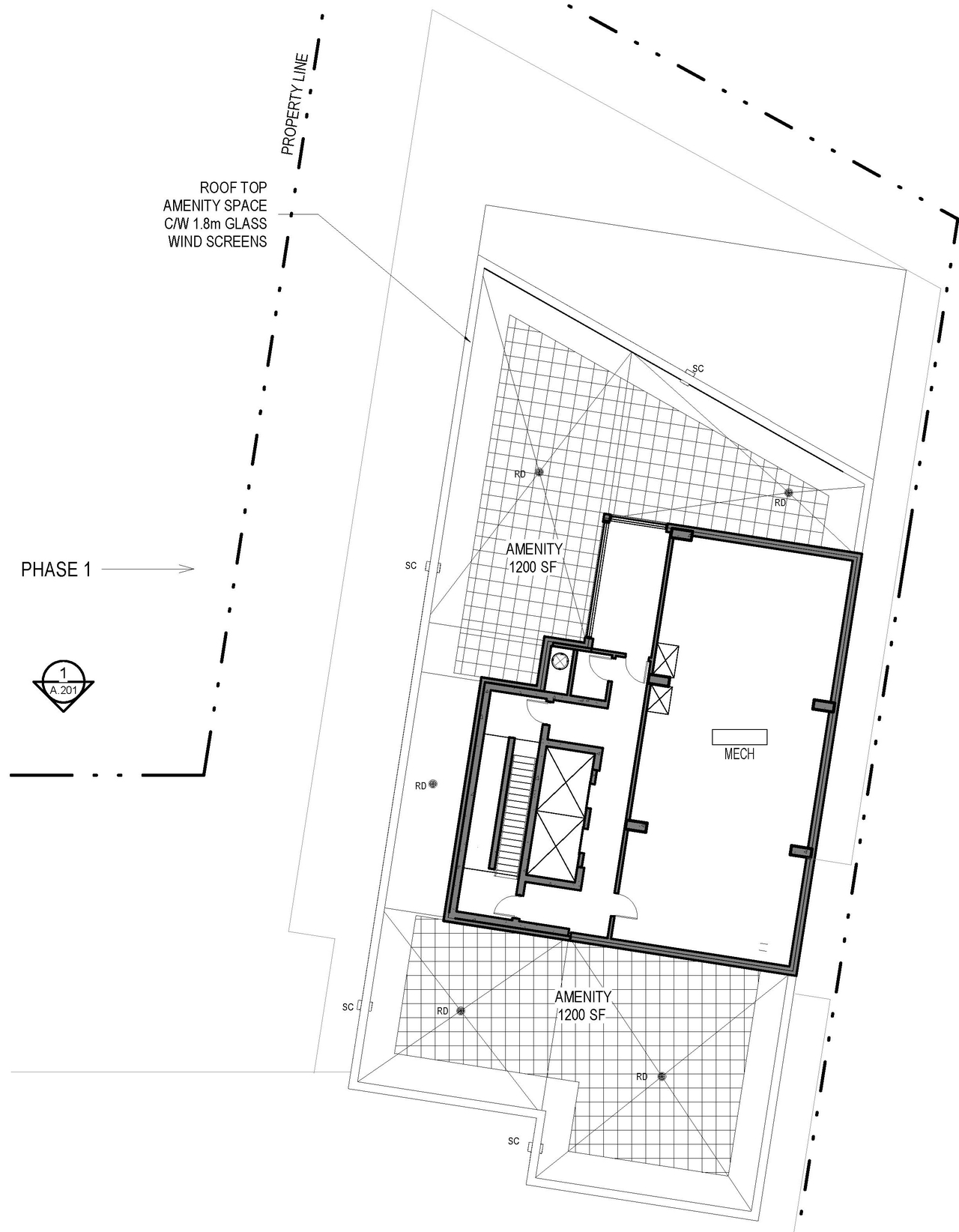 Floor plan for project from page 10 of the file '2025-12-08 - Parking and Floor Plans - D07-12-25-0162'