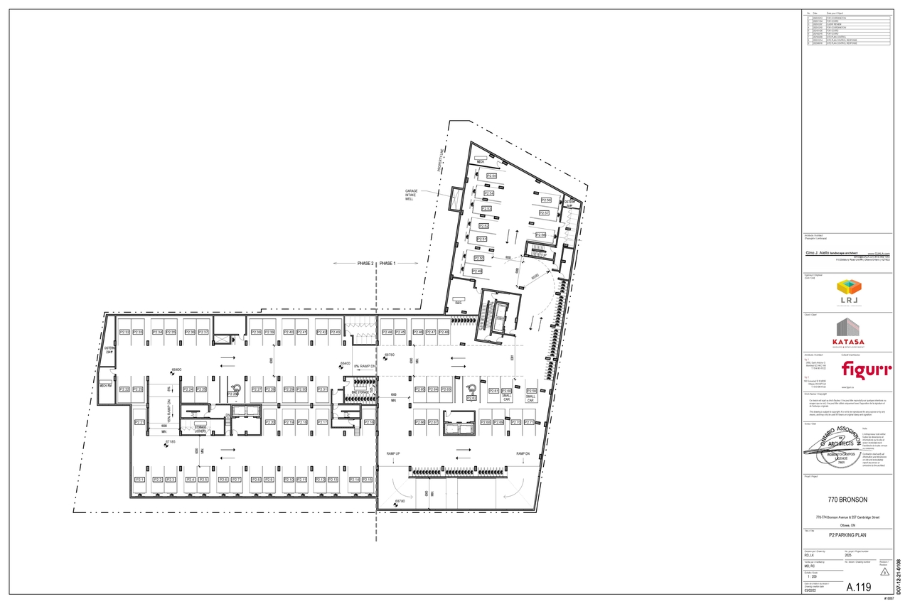 Floor plan for project from page 2 of the file '2025-12-08 - Parking and Floor Plans - D07-12-25-0162'