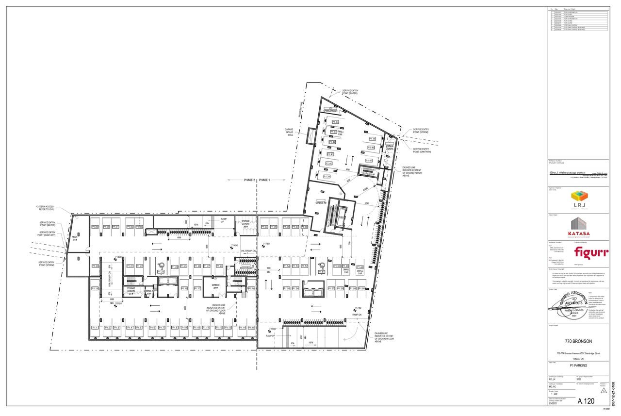 Floor plan for project from page 3 of the file '2025-12-08 - Parking and Floor Plans - D07-12-25-0162'