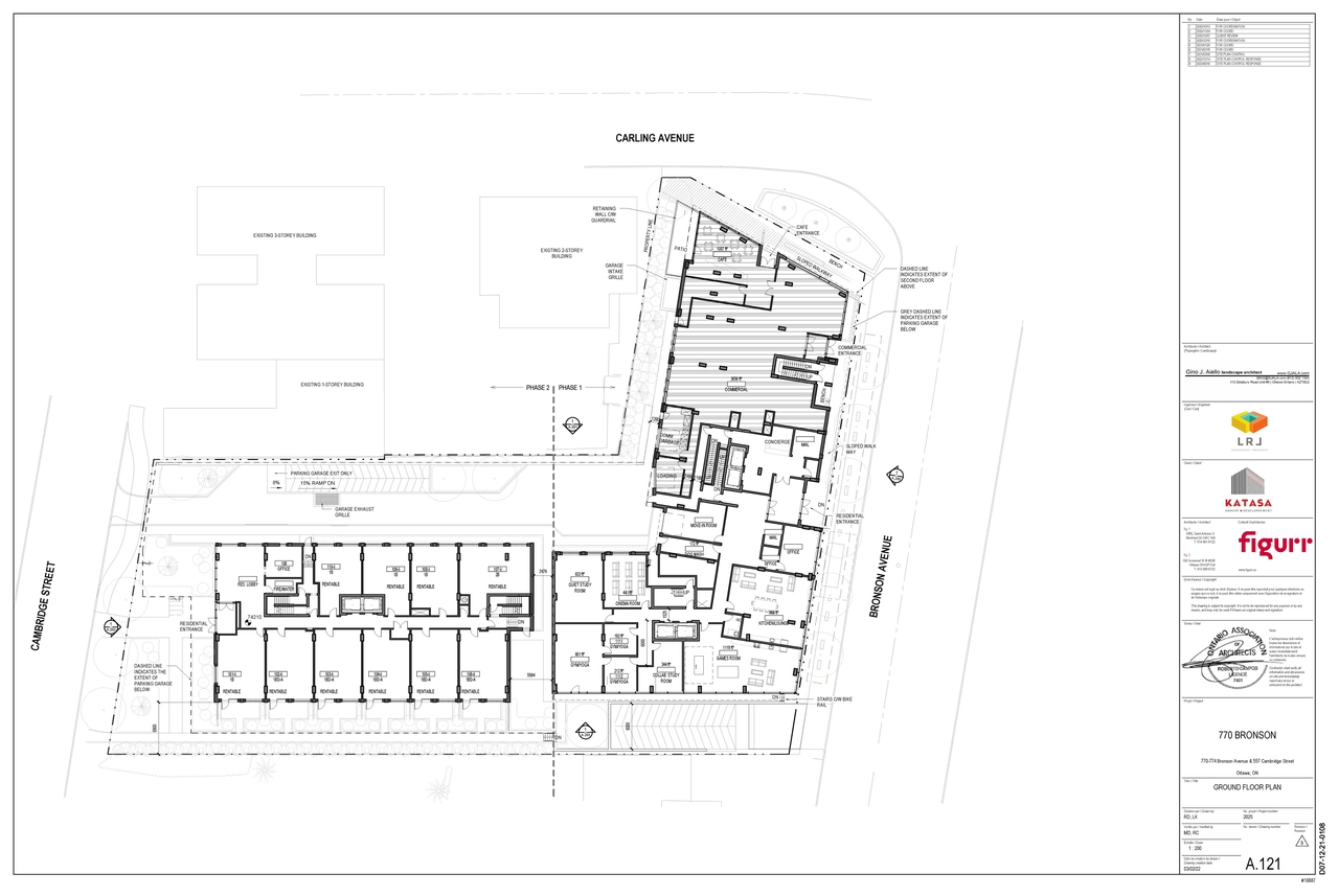 Floor plan for project from page 4 of the file '2025-12-08 - Parking and Floor Plans - D07-12-25-0162'