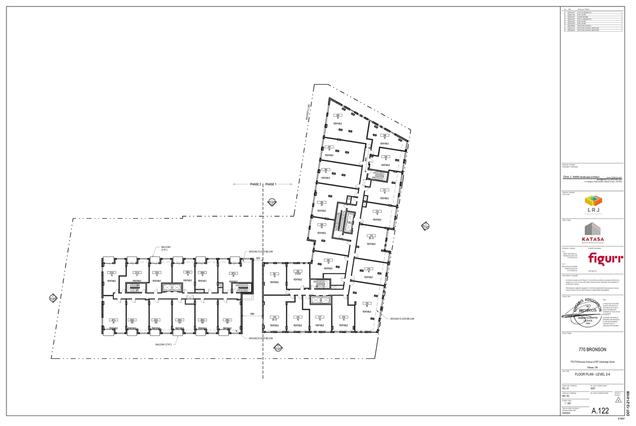 Floor plan for project from page 5 of the file '2025-12-08 - Parking and Floor Plans - D07-12-25-0162'