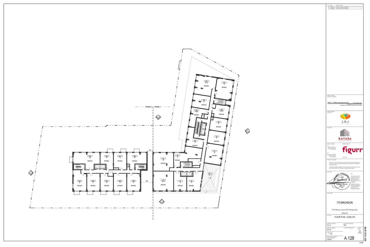 Floor plan for project from page 7 of the file '2025-12-08 - Parking and Floor Plans - D07-12-25-0162'