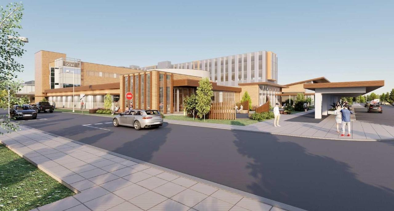 Rendering of building from page 18 of the file '2025-12-09 - Urban Design Brief - D07-12-25-0163'