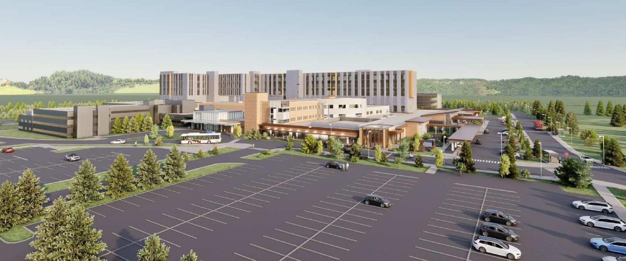 Rendering of building from page 63 of the file '2025-12-09 - Urban Design Brief - D07-12-25-0163'