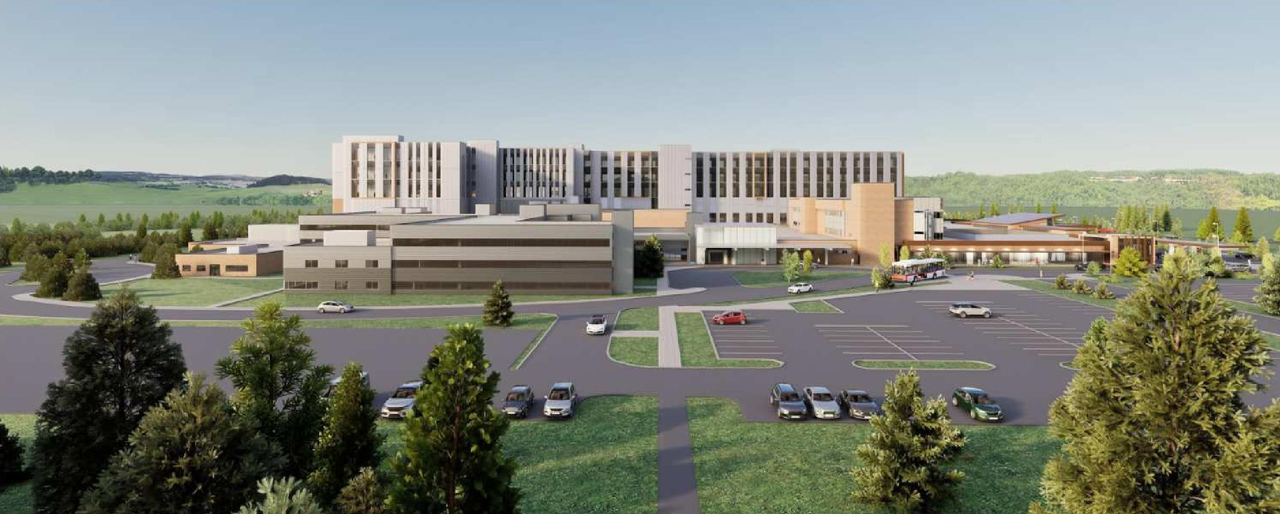 Rendering of building from page 63 of the file '2025-12-09 - Urban Design Brief - D07-12-25-0163'