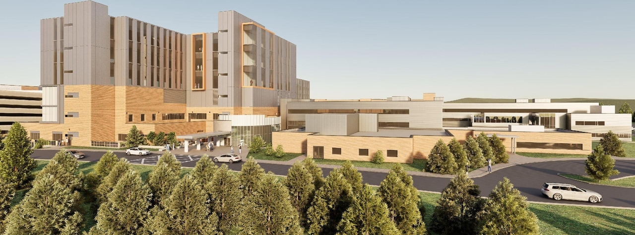 Rendering of building from page 64 of the file '2025-12-09 - Urban Design Brief - D07-12-25-0163'