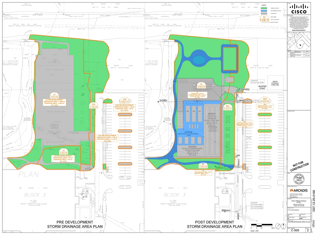 Construction site plan for project from page 60 of the file '2026-05-19 - Design Brief - D07-12-25-0168'