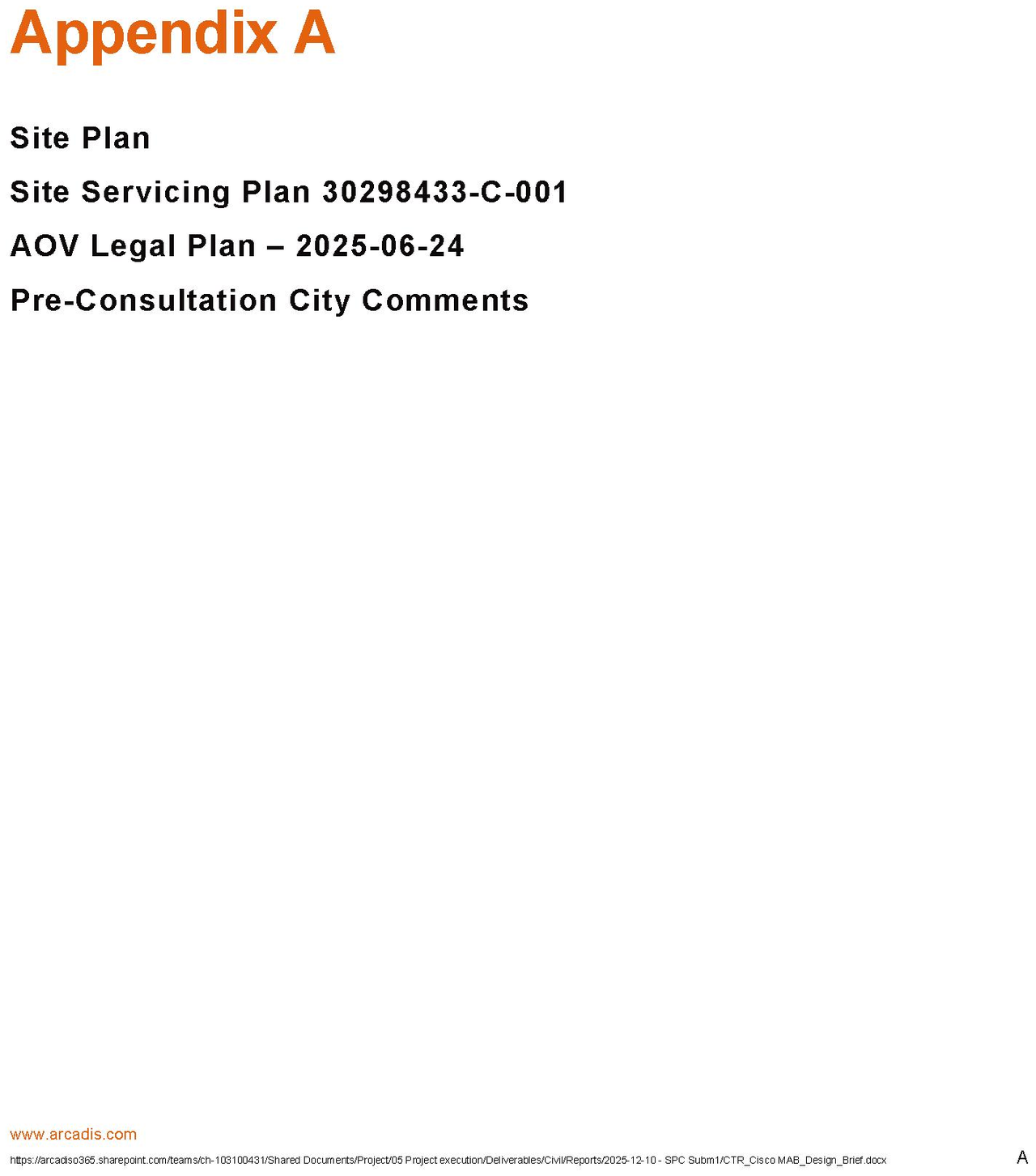 Construction site plan for project from page 24 of the file '2025-12-16 - Design Brief - D07-12-25-0168'
