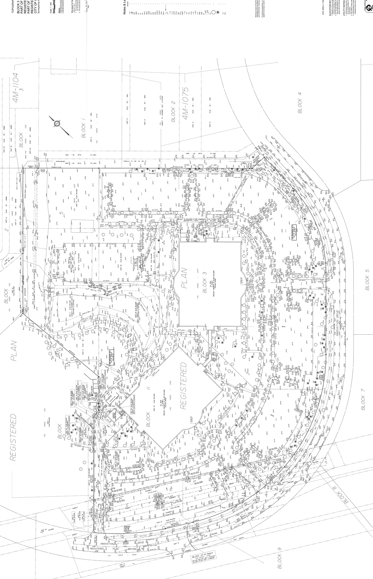 Construction site plan for project from page 27 of the file '2025-12-16 - Design Brief - D07-12-25-0168'