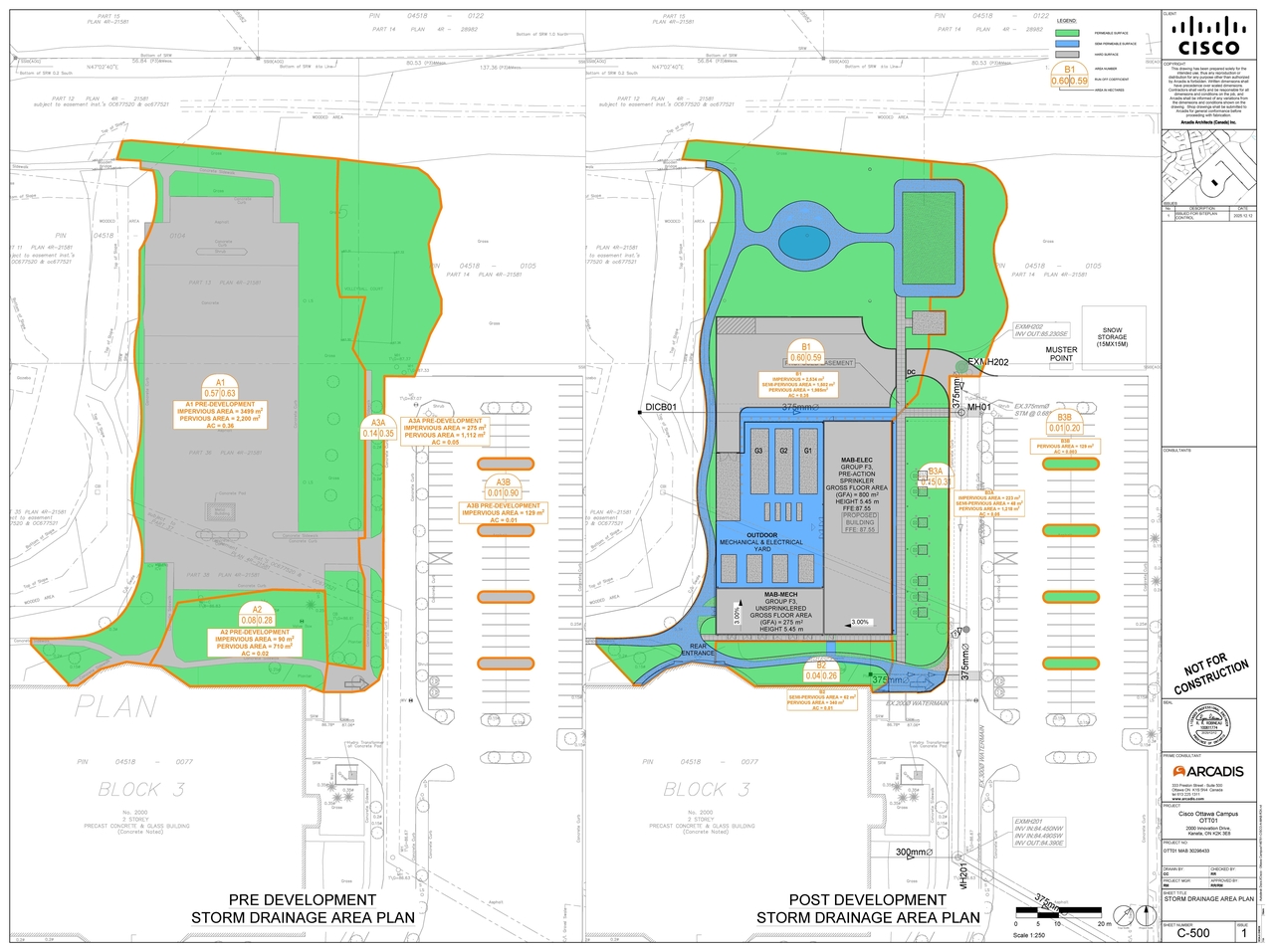 Construction site plan for project from page 60 of the file '2025-12-16 - Design Brief - D07-12-25-0168'