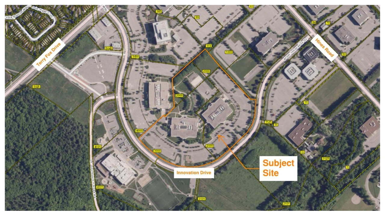 Construction site plan for project from page 8 of the file '2025-12-16 - Design Brief - D07-12-25-0168'