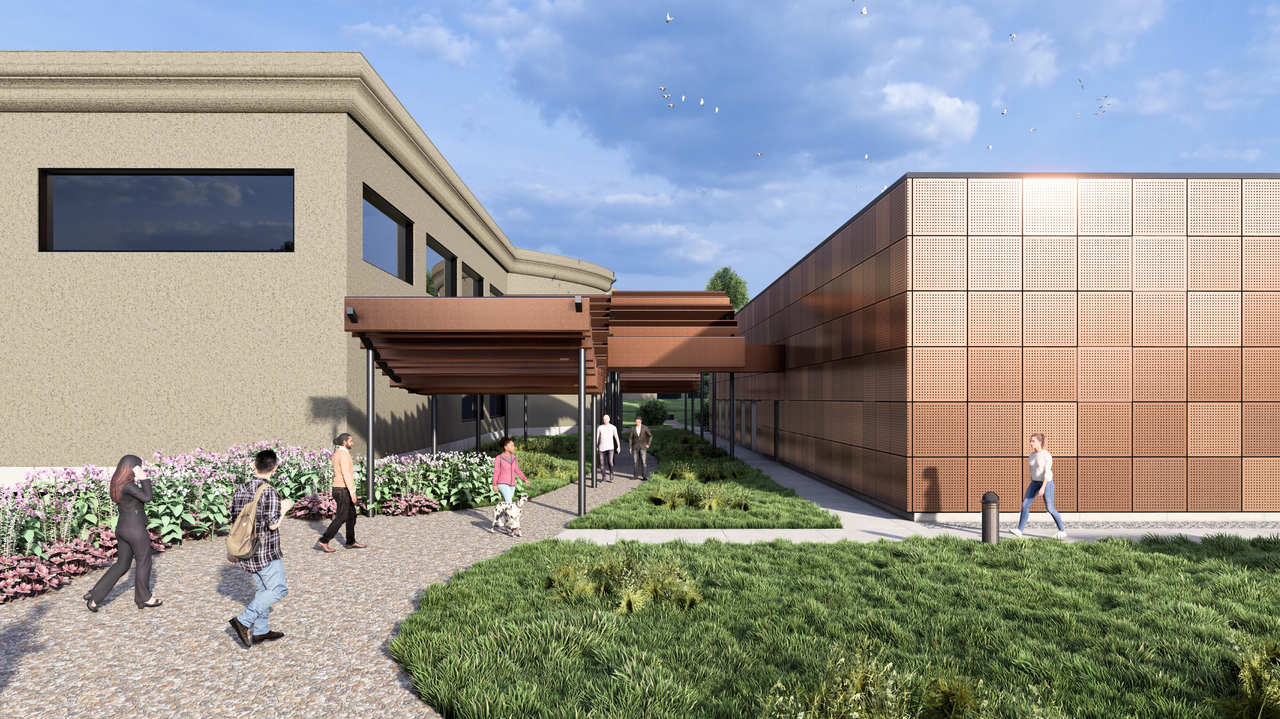 Rendering of building from page 12 of the file '2026-05-19 - Renderings - D07-12-25-0168'