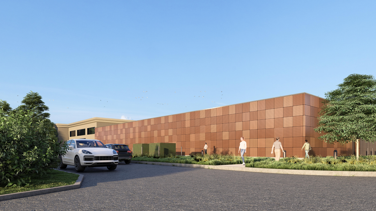 Rendering of building from page 2 of the file '2026-05-19 - Renderings - D07-12-25-0168'