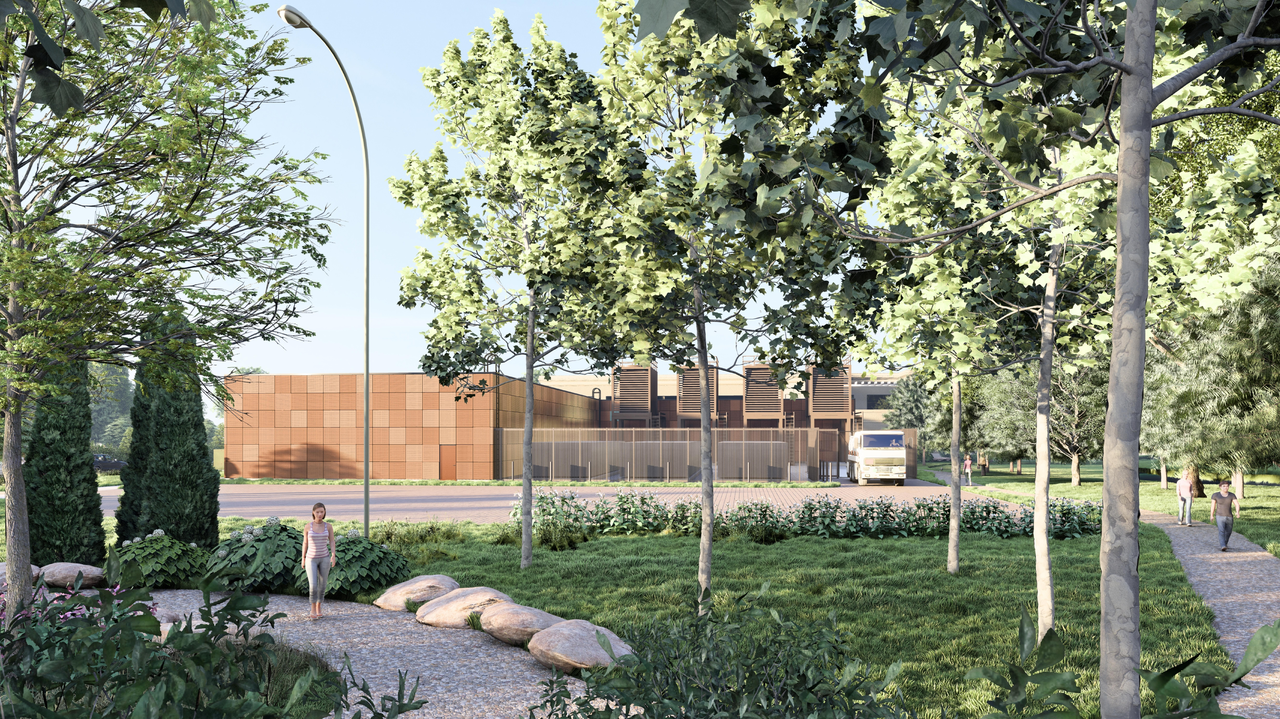 Rendering of building from page 25 of the file '2026-05-19 - Renderings - D07-12-25-0168'