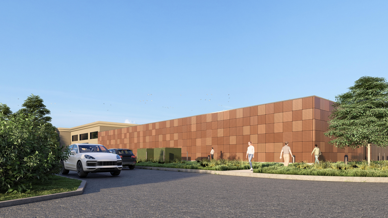 Rendering of building from page 8 of the file '2026-05-19 - Renderings - D07-12-25-0168'