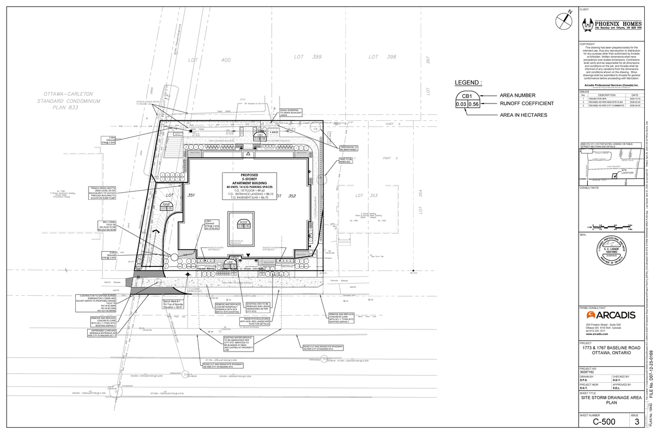 Construction site plan for project from page 30 of the file '2026-05-11 - Design Brief - D02-02-25-0098 & D07-12-25-0169'