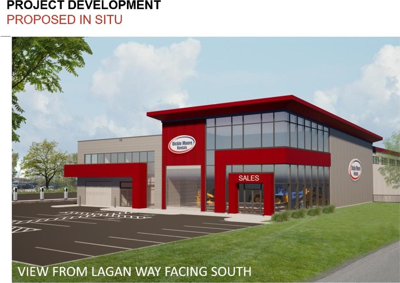 Rendering of building from page 12 of the file '2026-04-17 - Design Brief - D07-12-25-0172'