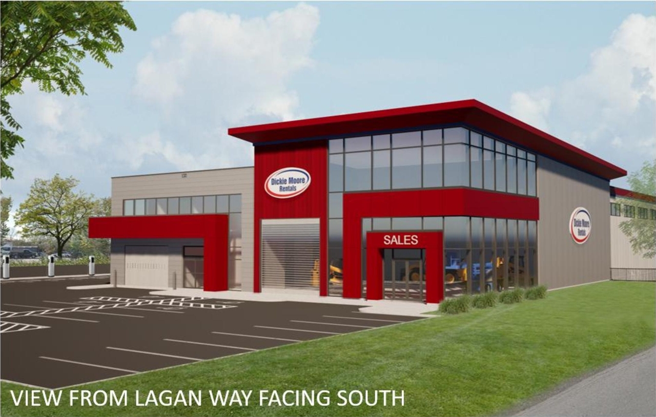 Rendering of building from page 12 of the file '2025-12-19 - Design Brief - D07-12-25-0172'