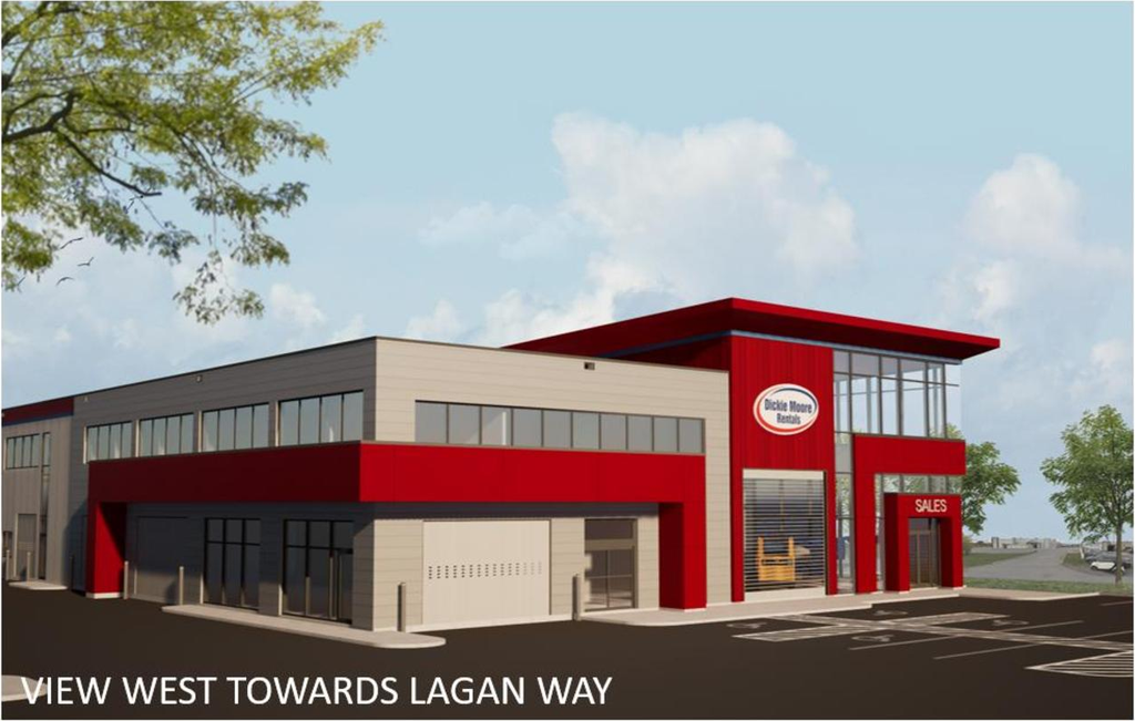 Rendering of building from page 13 of the file '2025-12-19 - Design Brief - D07-12-25-0172'