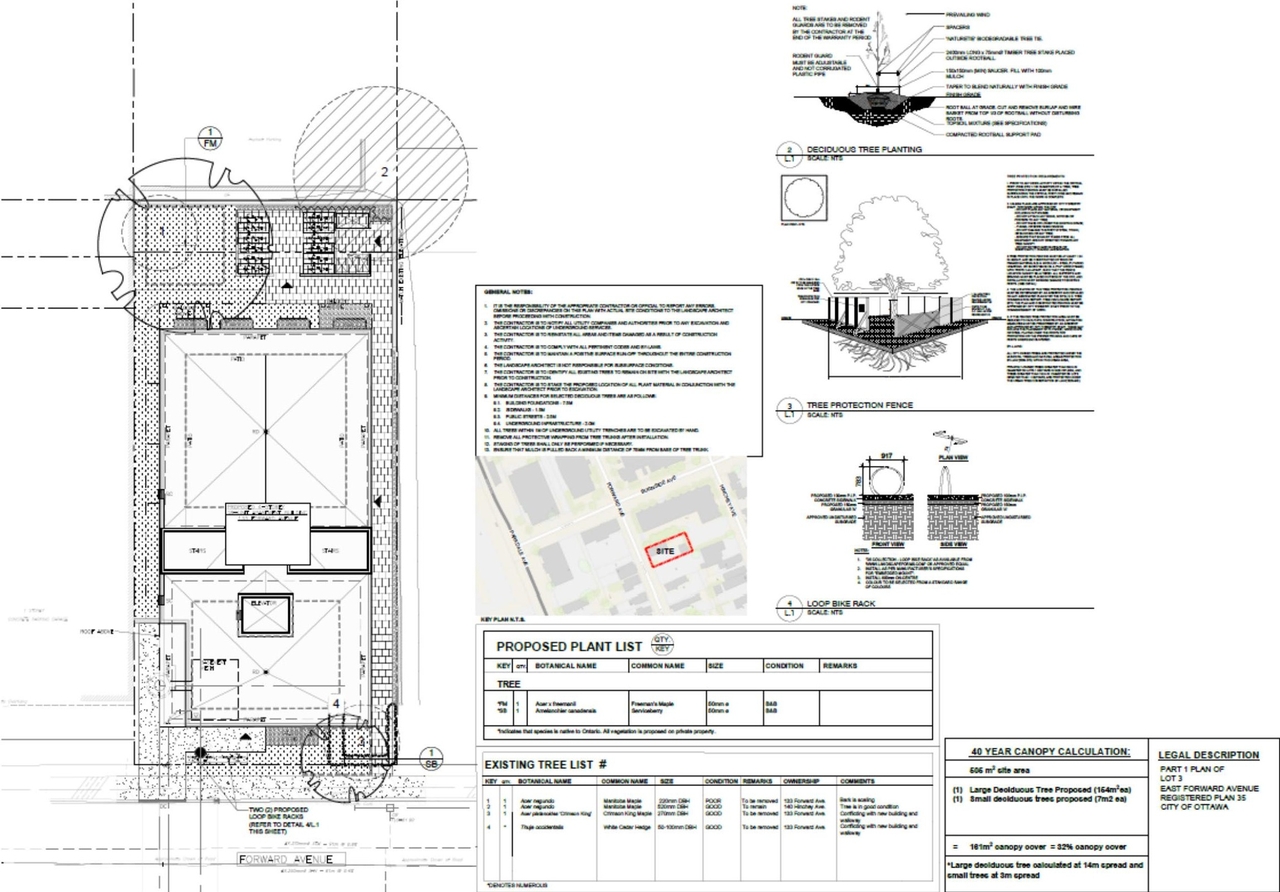 Construction site plan for project from page 10 of the file '2025-12-22 - Urban Design Brief - D07-12-25-0174'