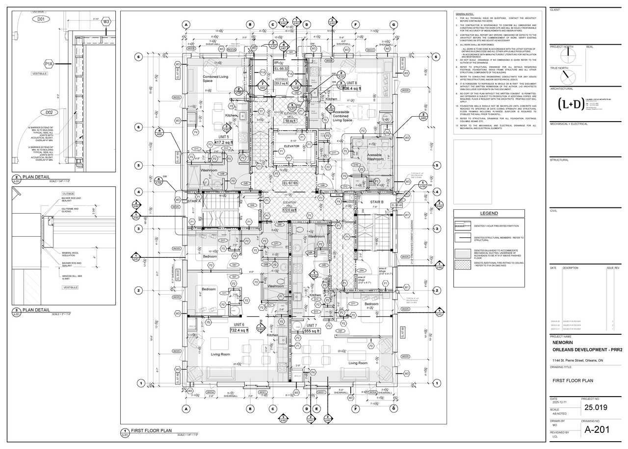 Floor plan for project from page 2 of the file '2026-06-04 - Floor Plans - D07-12-26-0001'