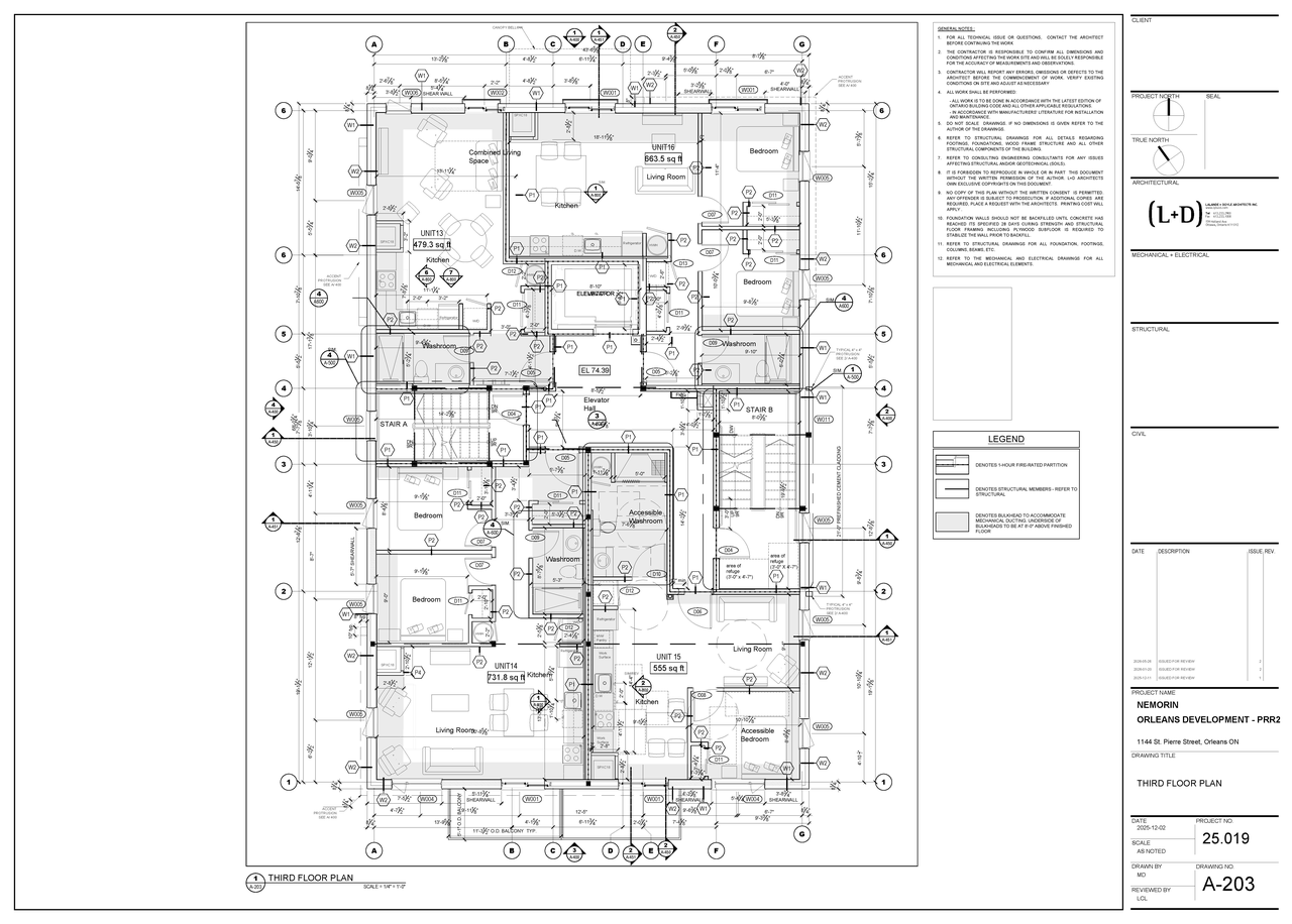 Floor plan for project from page 4 of the file '2026-06-04 - Floor Plans - D07-12-26-0001'