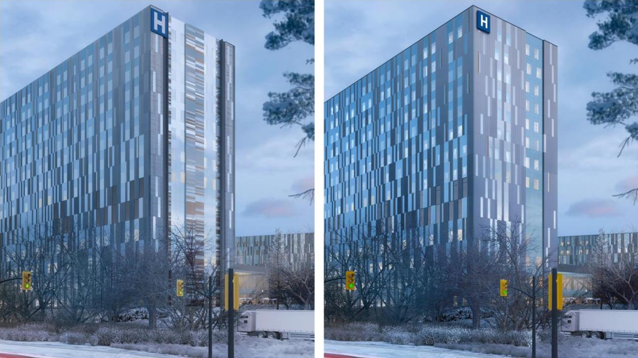Rendering of building from page 15 of the file '2026-04-13 - Urban Design Review Panel Report - D07-12-26-0008'