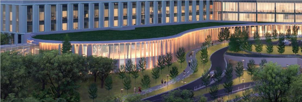 Rendering of building from page 34 of the file '2026-04-13 - Urban Design Review Panel Report - D07-12-26-0008'