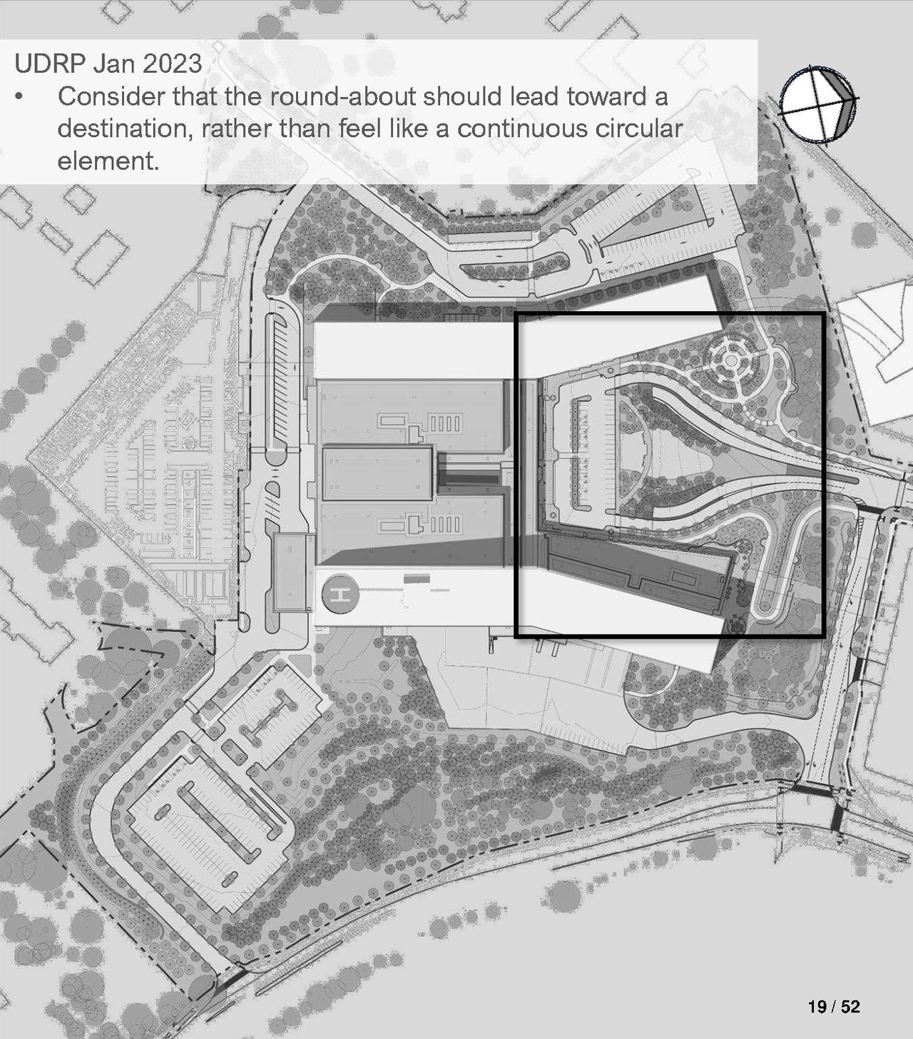 Construction site plan for project from page 37 of the file '2026-04-13 - Urban Design Review Panel Report - D07-12-26-0008'