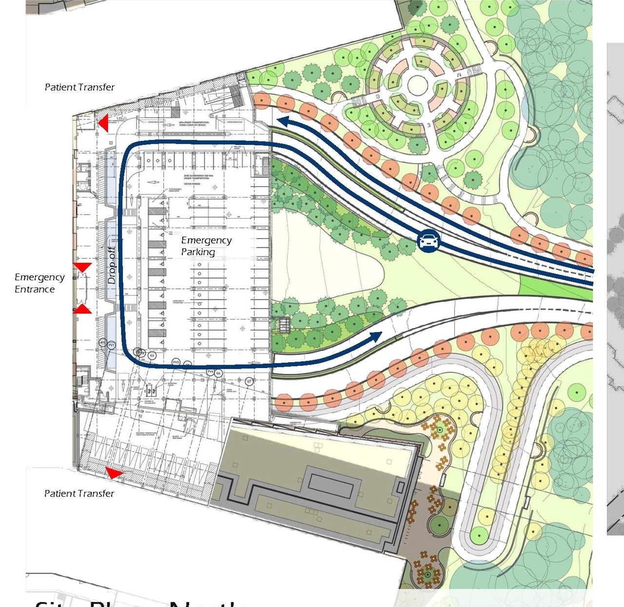 Construction site plan for project from page 38 of the file '2026-04-13 - Urban Design Review Panel Report - D07-12-26-0008'