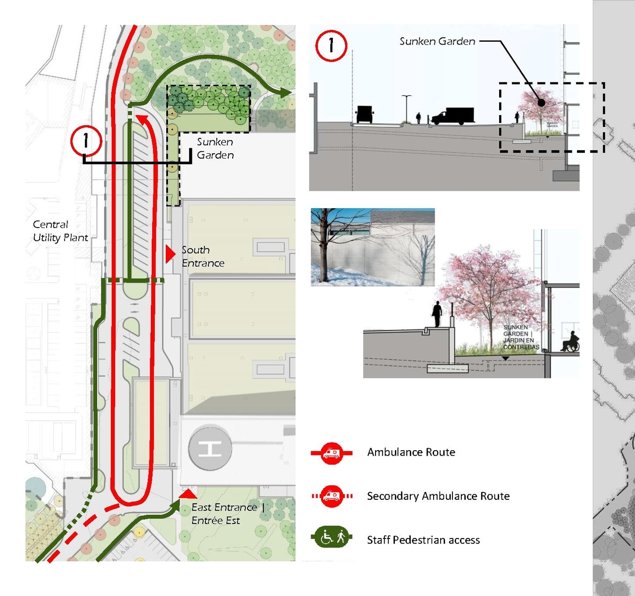 Construction site plan for project from page 56 of the file '2026-04-13 - Urban Design Review Panel Report - D07-12-26-0008'