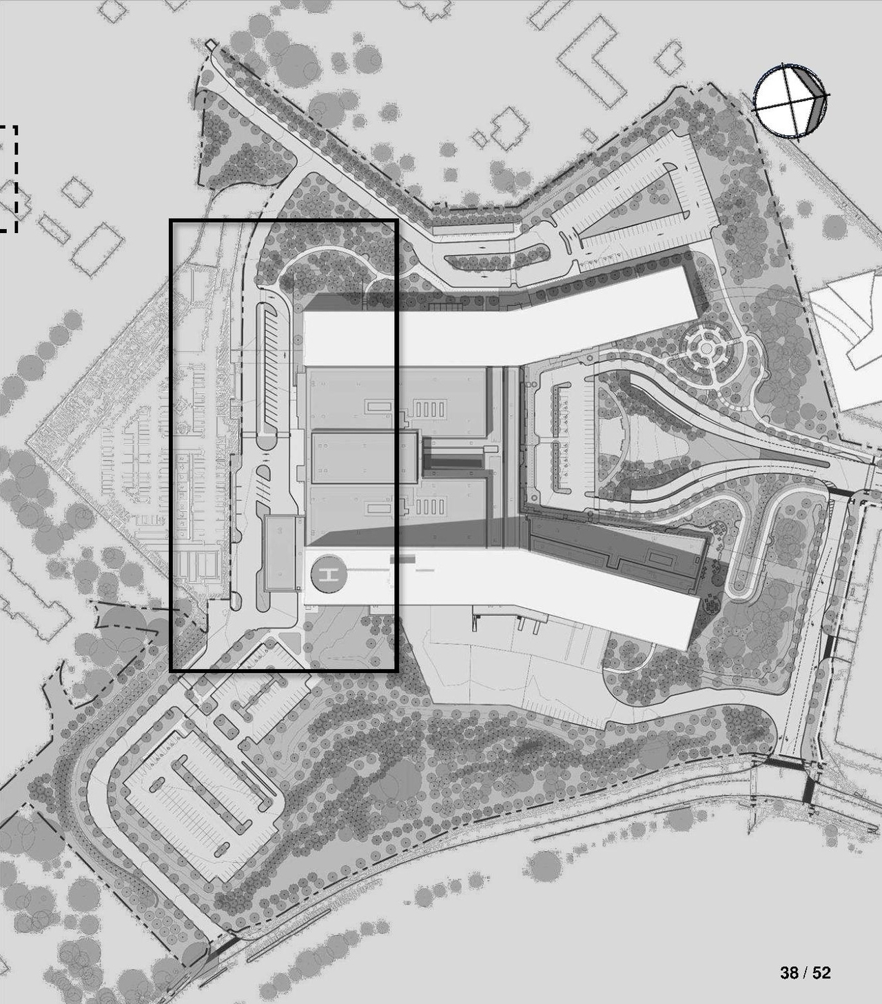 Construction site plan for project from page 56 of the file '2026-04-13 - Urban Design Review Panel Report - D07-12-26-0008'