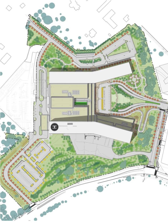 Construction site plan for project from page 67 of the file '2026-04-13 - Urban Design Review Panel Report - D07-12-26-0008'