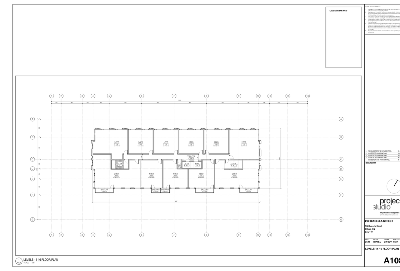 Floor plan for project from page 10 of the file '2026-04-17 - Architectural Floor Plans - D07-12-26-0009'