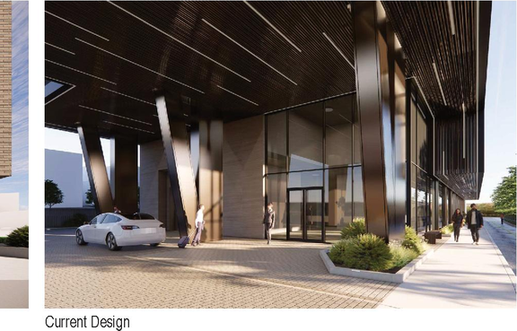 Rendering of building from page 21 of the file '2026-02-05 - Urban Design Brief - D07-12-26-0009'