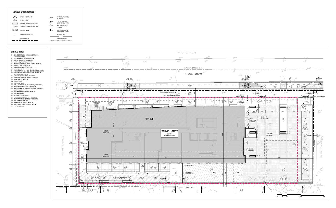 Construction site plan for project from page 25 of the file '2026-02-05 - Urban Design Brief - D07-12-26-0009'