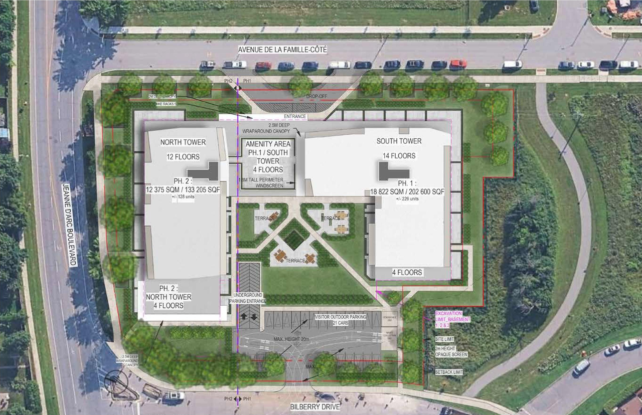 Construction site plan for project from page 30 of the file '2026-06-17 - UDRP 02 - D07-12-26-0012'