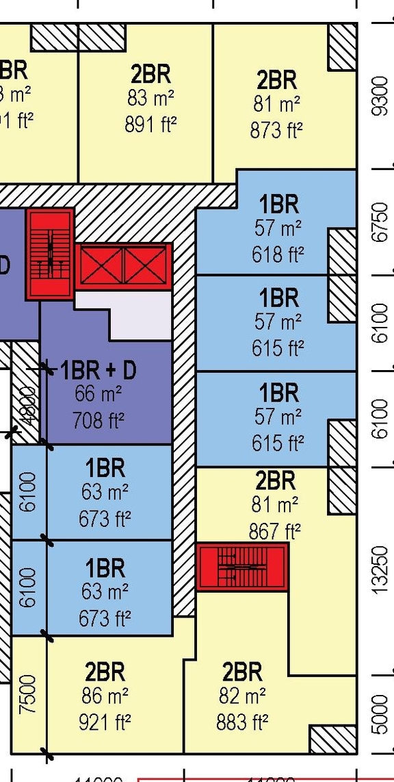 Floor plan for project from page 35 of the file '2026-02-09 - Design Brief - D07-12-26-0012'