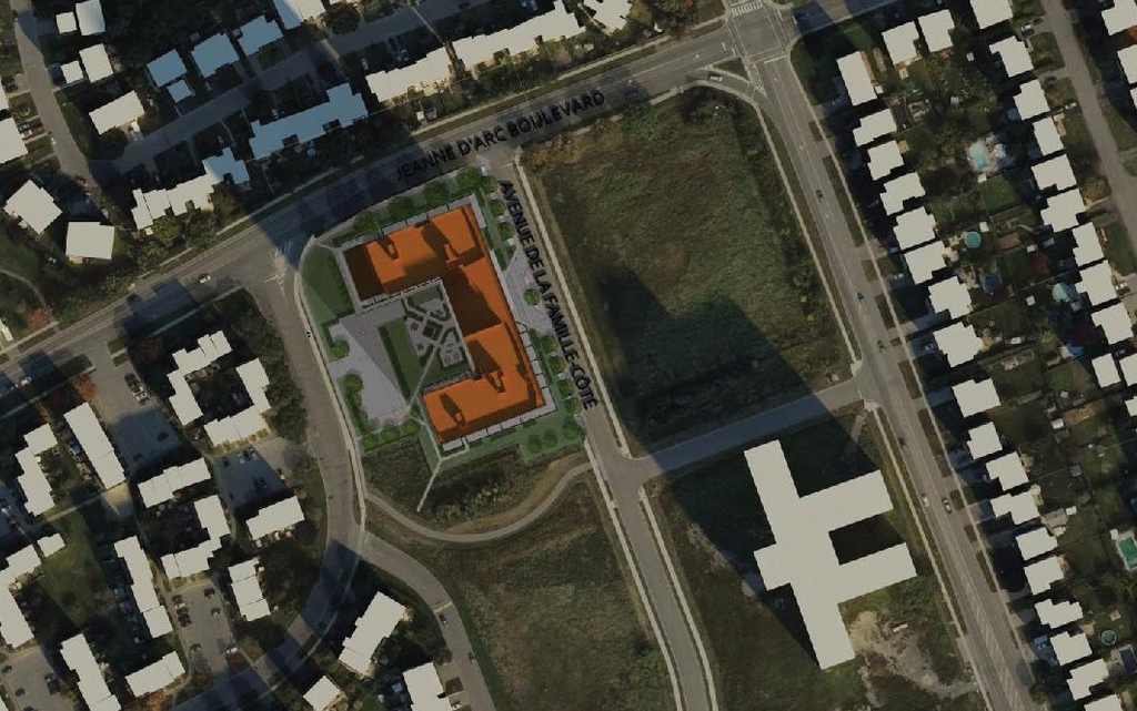 Construction site plan for project from page 58 of the file '2026-02-09 - Design Brief - D07-12-26-0012'