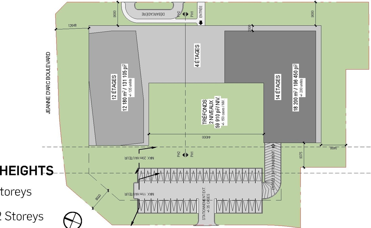 Construction site plan for project from page 20 of the file '2026-02-09 - UDRP Submission and Responses to UDRP Feedback - D07-12-26-0012'