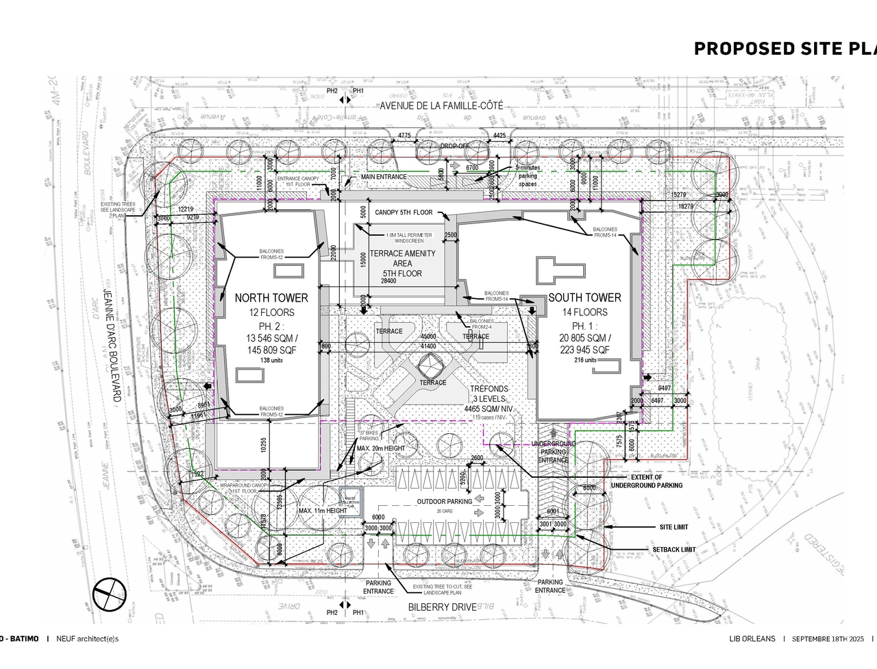 Construction site plan for project from page 84 of the file '2026-02-09 - UDRP Submission and Responses to UDRP Feedback - D07-12-26-0012'