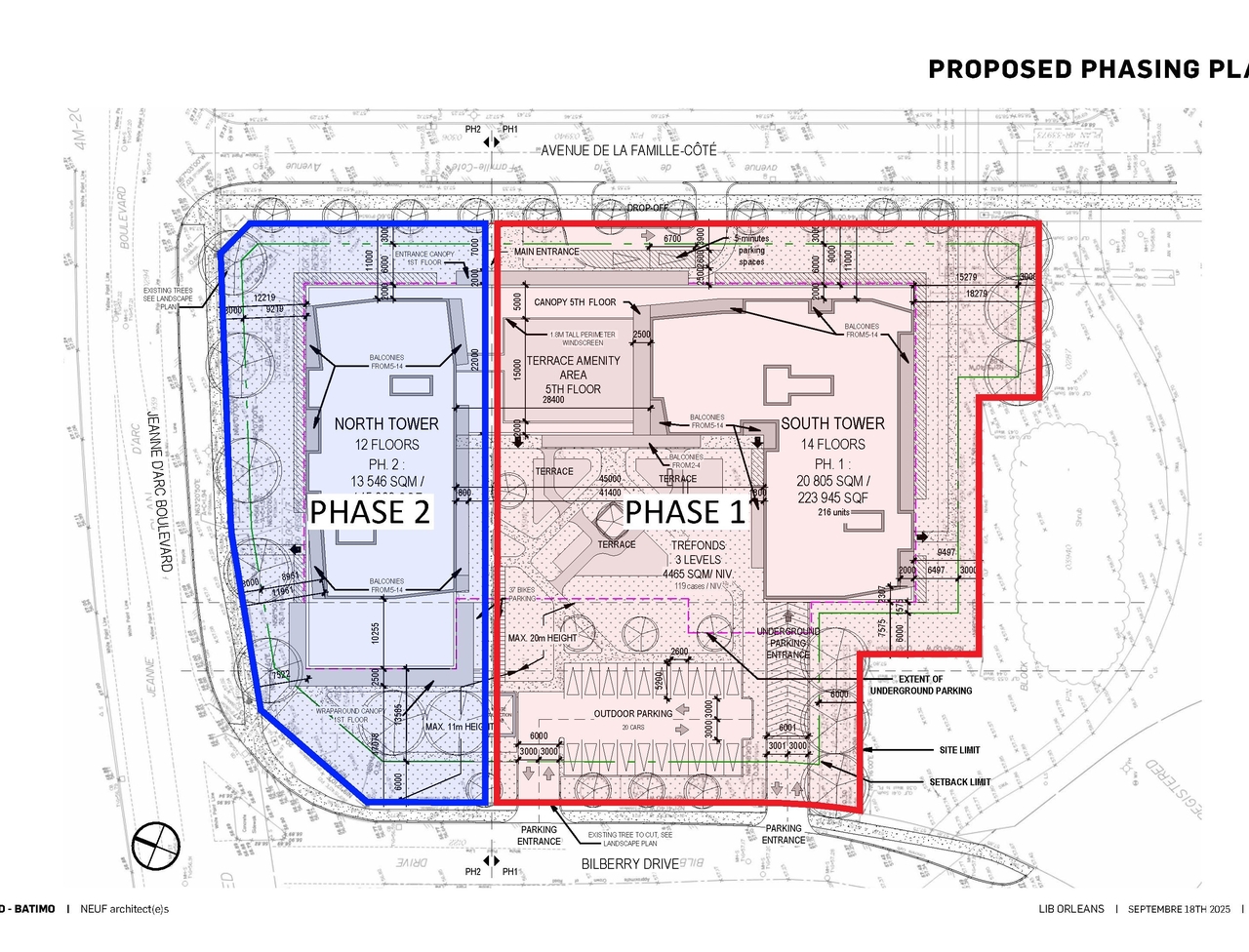 Construction site plan for project from page 85 of the file '2026-02-09 - UDRP Submission and Responses to UDRP Feedback - D07-12-26-0012'
