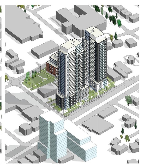 Construction site plan for project from page 13 of the file '2026-02-10 - Urban Design Brief - D07-12-26-0013 & D02-02-26-0011'